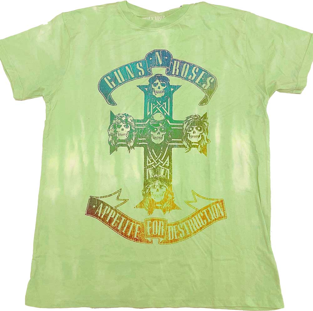 Image of Guns N' Roses T-Shirt - Use Your Illusion Tour T Shirt Rock Off